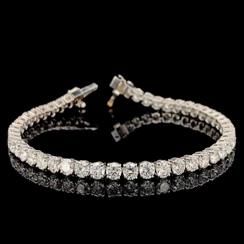 Mirano Jewels TCW 23.20 Carat Brilliant Lab Diamond  Tennis Bracelet in 18K Gold