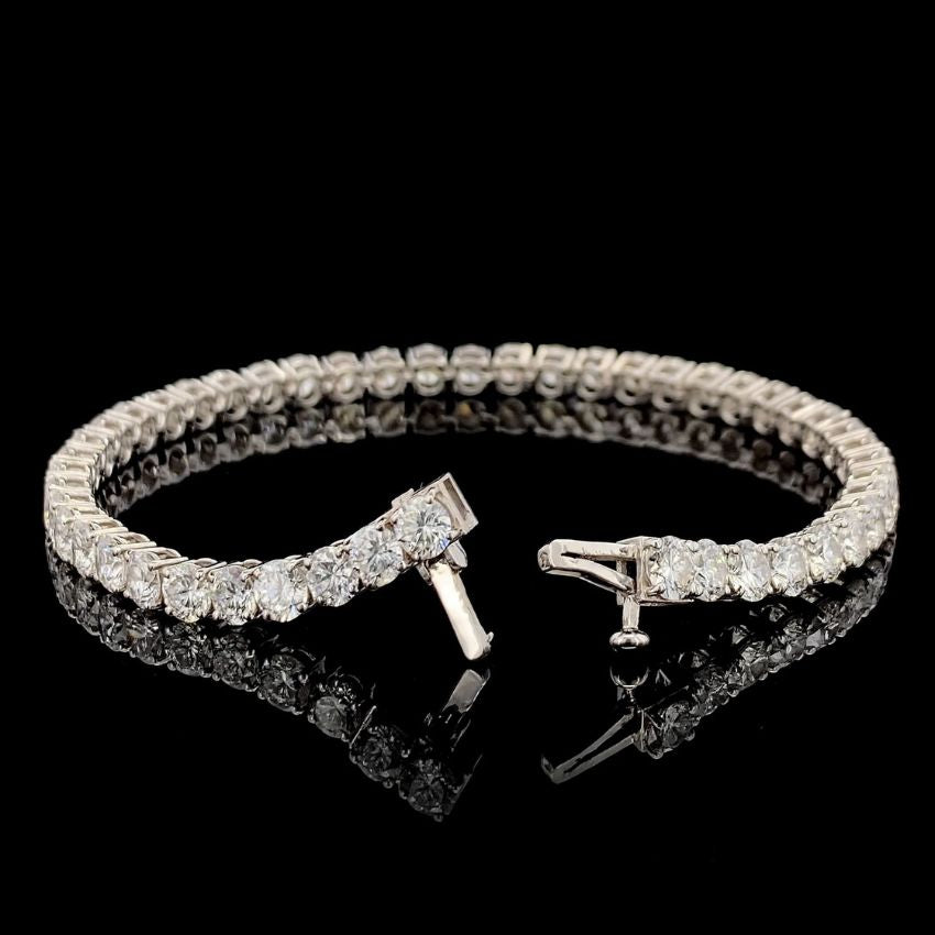 Mirano Jewels TCW 23.20 Carat Brilliant Lab Diamond  Tennis Bracelet in 18K Gold