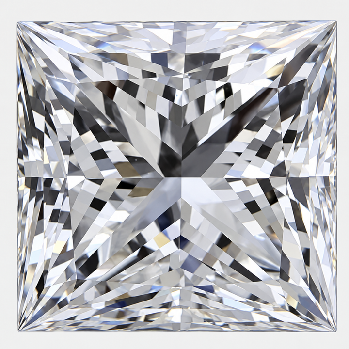 1.05 Carat Princess Cut Lab Grown Diamond – E Color VS1 Clarity
