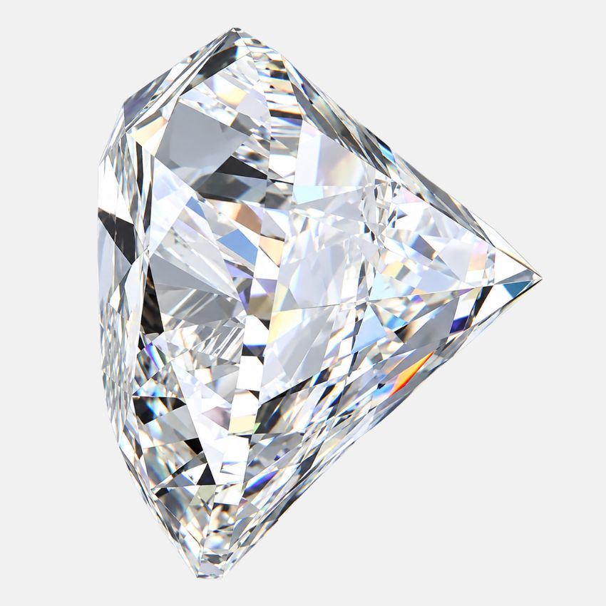 Mirano Jewels 1.56 Carat IGI Certified Heart Cut Lab Grown Loose Diamond F Color VS2 Clarity