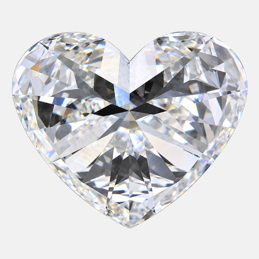 Mirano Jewels 1.56 Carat IGI Certified Heart Cut Lab Grown Loose Diamond F Color VS2 Clarity