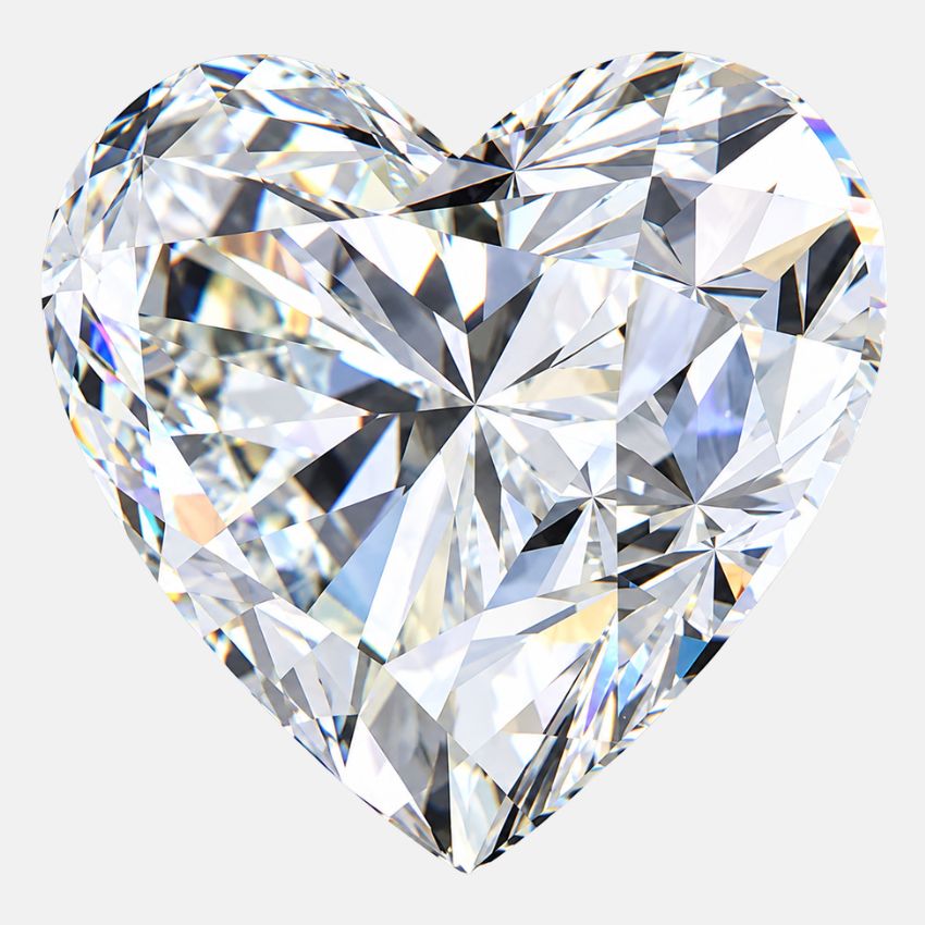 Mirano Jewels 1.56 Carat IGI Certified Heart Cut Lab Grown Loose Diamond F Color VS2 Clarity
