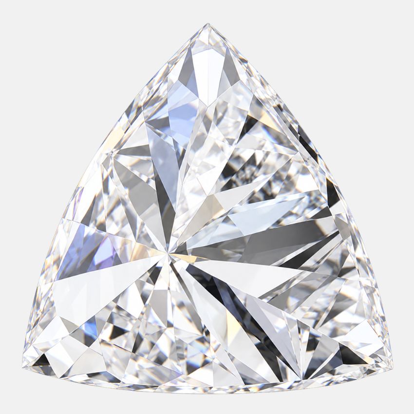 Mirano Jewels 1.51 Carat Triangle Lab Grown Diamond E Color VS1 Clarity Loose Diamond