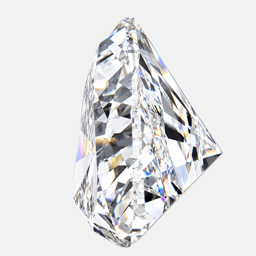 Mirano Jewels 1.51 Carat Triangle Lab Grown Diamond E Color VS1 Clarity Loose Diamond