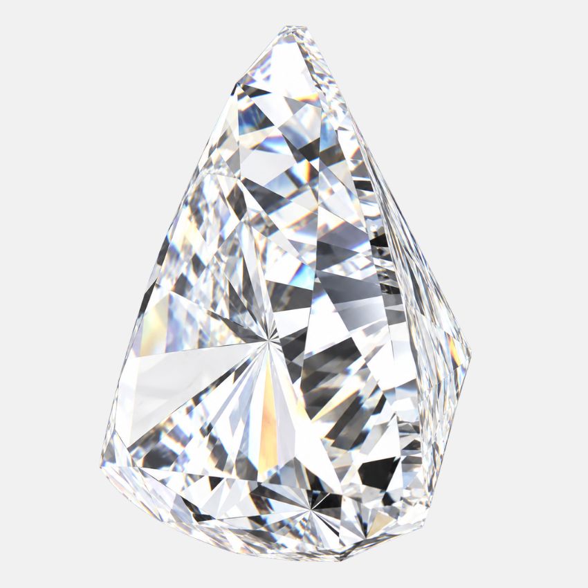 Mirano Jewels 1.51 Carat Triangle Lab Grown Diamond E Color VS1 Clarity Loose Diamond