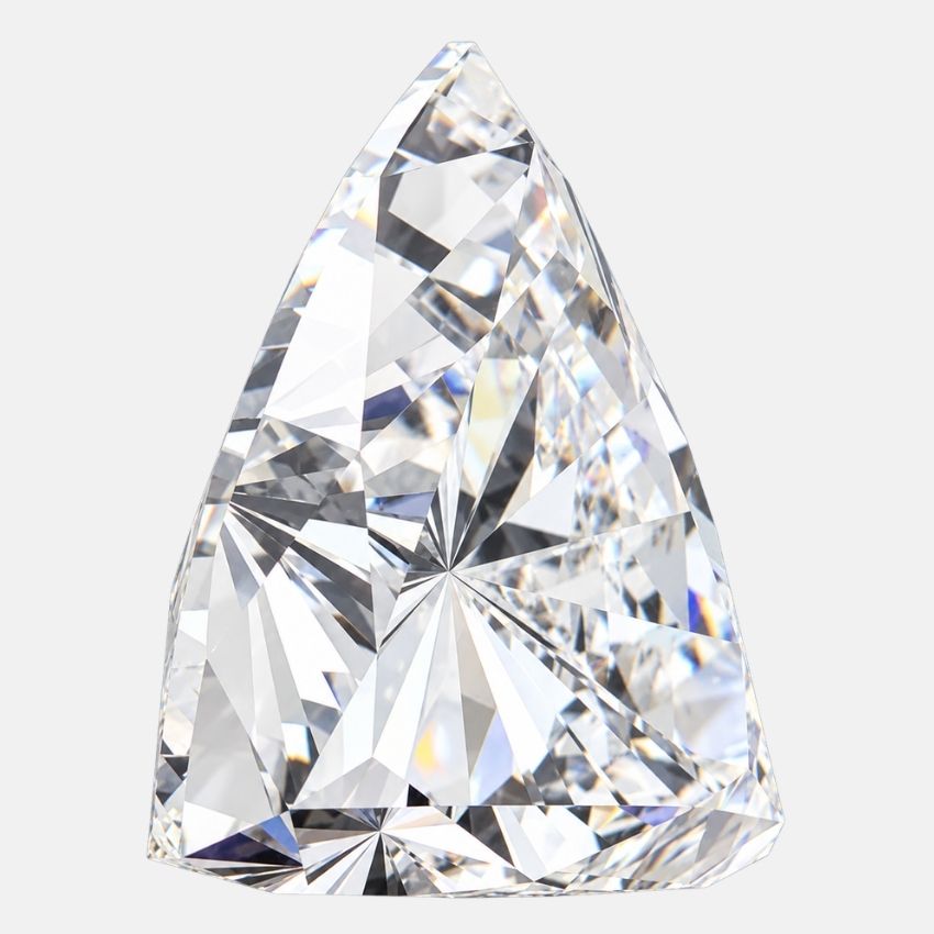 Mirano Jewels 1.51 Carat Triangle Lab Grown Diamond E Color VS1 Clarity Loose Diamond