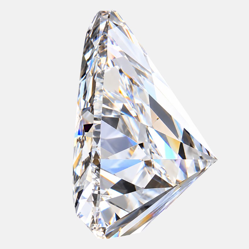 Mirano Jewels 1.00 Carat Lab Grown Triangle Diamond E Color VS2 Clarity