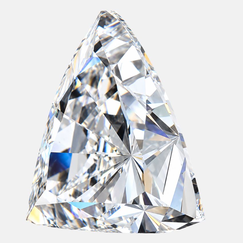 Mirano Jewels 1.00 Carat Lab Grown Triangle Diamond E Color VS2 Clarity
