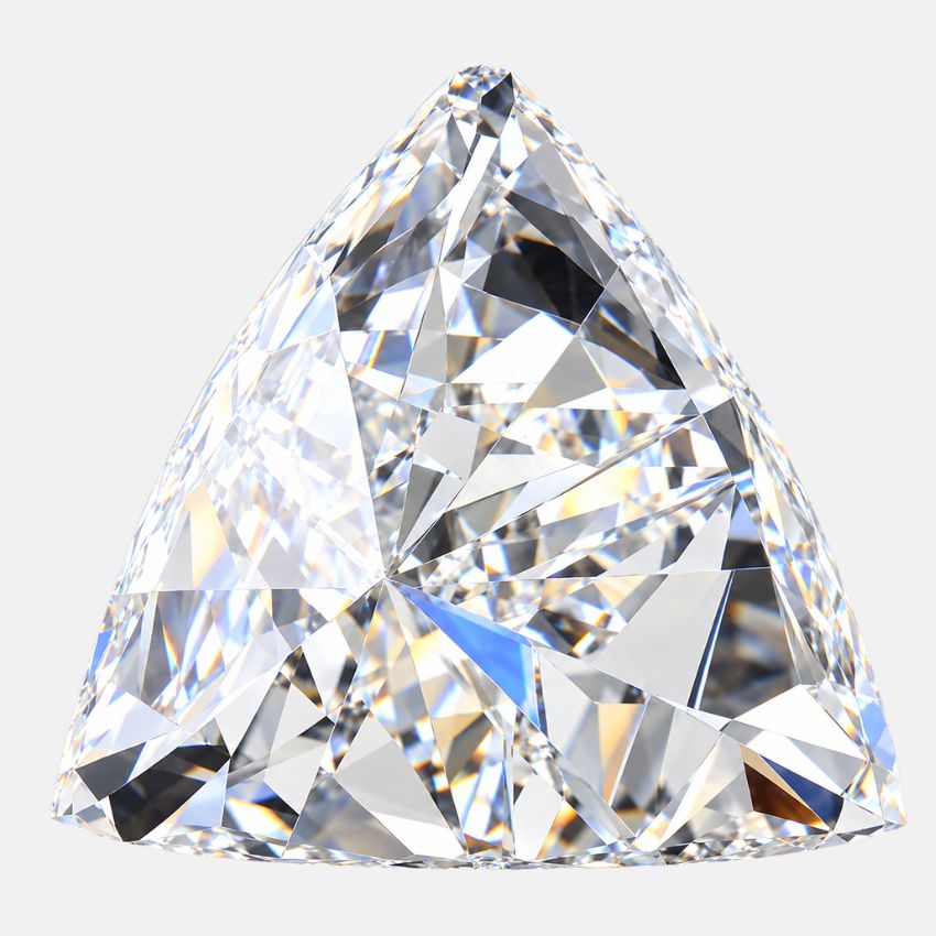 Mirano Jewels 1.00 Carat Lab Grown Triangle Diamond E Color VS2 Clarity