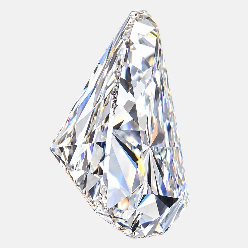 Mirano Jewels 1.00 Carat Lab Grown Triangle Diamond E Color VS2 Clarity