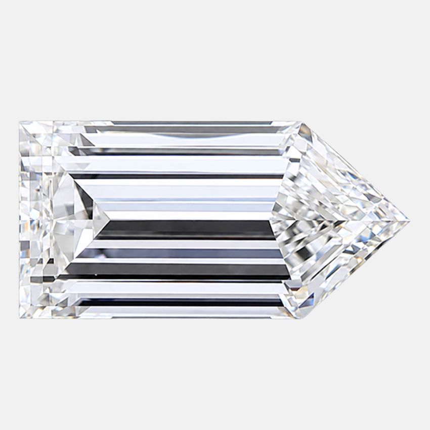 Mirano Jewels 1.18 Carat Bullet Lab Grown Loose Diamond F Color VVS2 Clarity IGI Certified