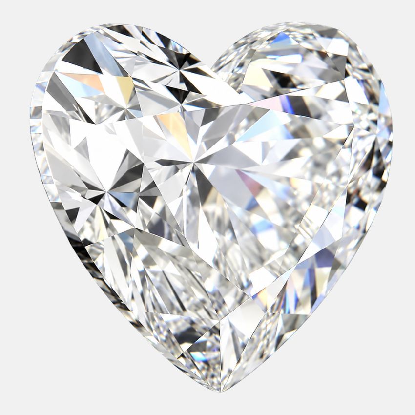 Mirano Jewels 1.07 Carat Heart Cut Lab Grown Diamond E Color VVS1 Clarity IGI Certified