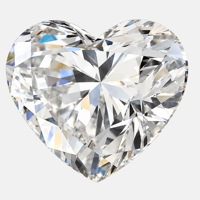 Mirano Jewels 1.07 Carat Heart Cut Lab Grown Diamond E Color VVS1 Clarity IGI Certified