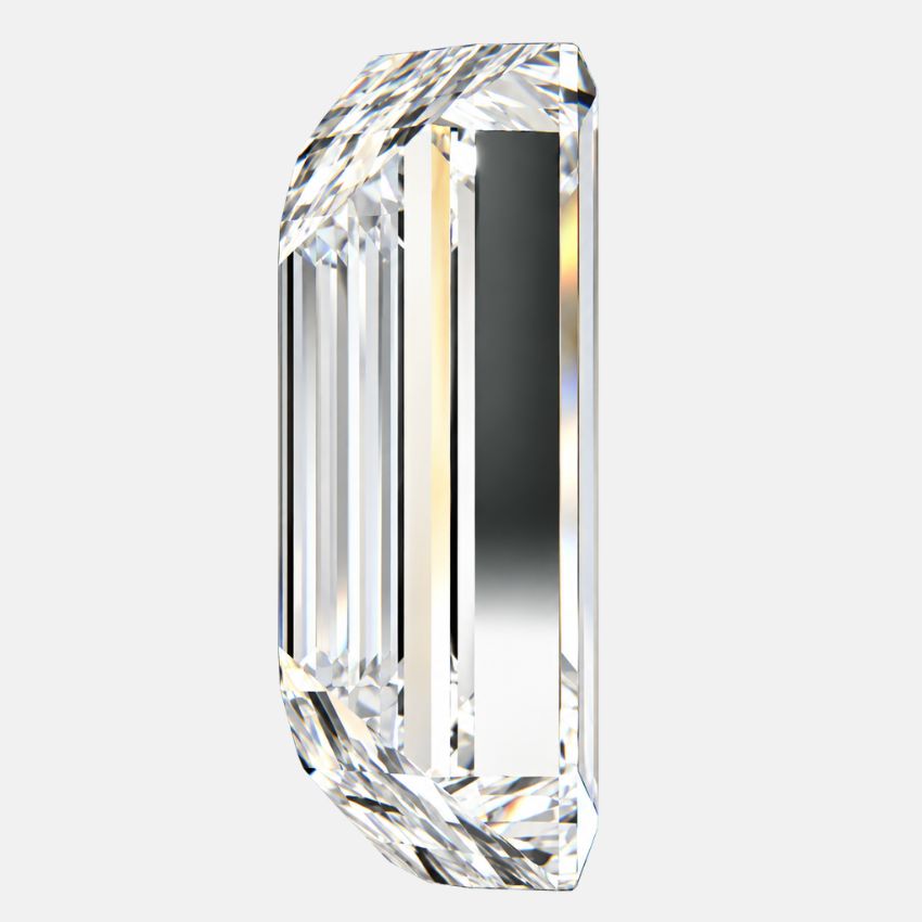 Mirano Jewels 1.00 Carat Baguette Cut Lab Grown Diamond E Color VS2 Clarity