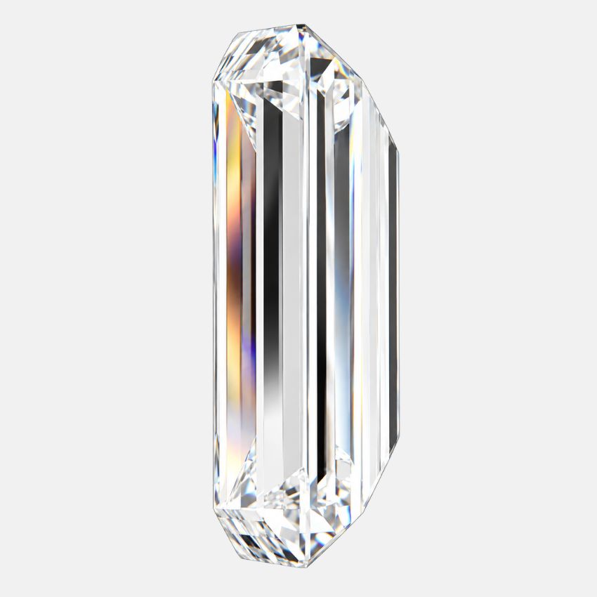Mirano Jewels 1.00 Carat Baguette Cut Lab Grown Diamond E Color VS2 Clarity