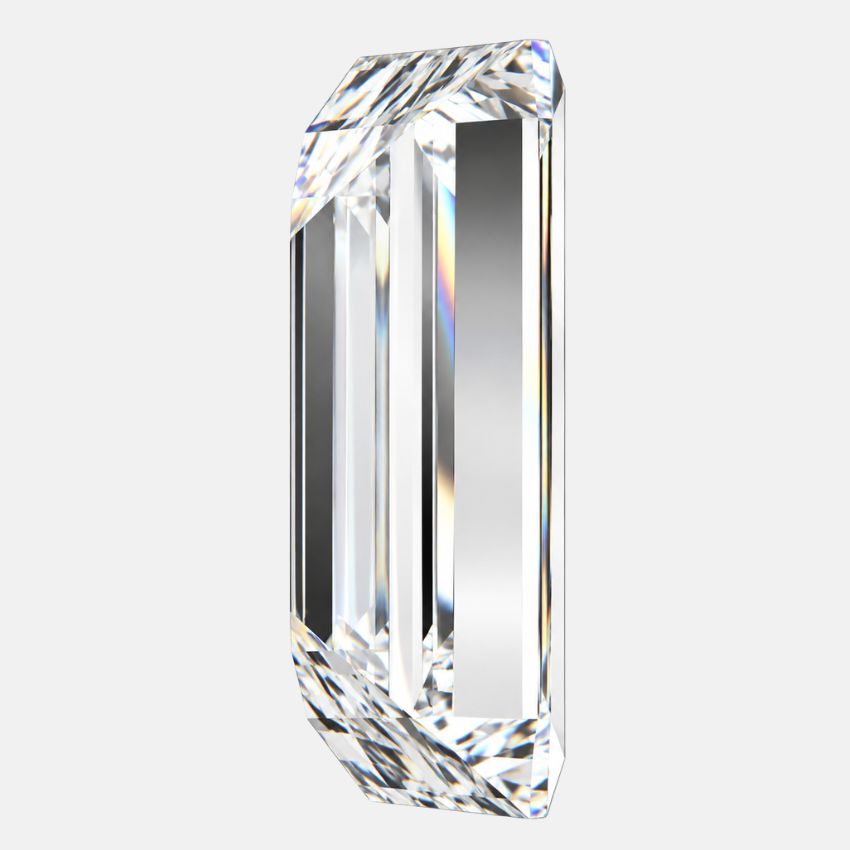 Mirano Jewels 1.00 Carat Baguette Cut Lab Grown Diamond E Color VS2 Clarity