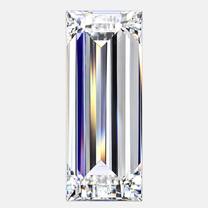 Mirano Jewels 1.95 Carat E Color VVS1 Clarity IGI Certified Baguette Lab Grown Loose Diamond