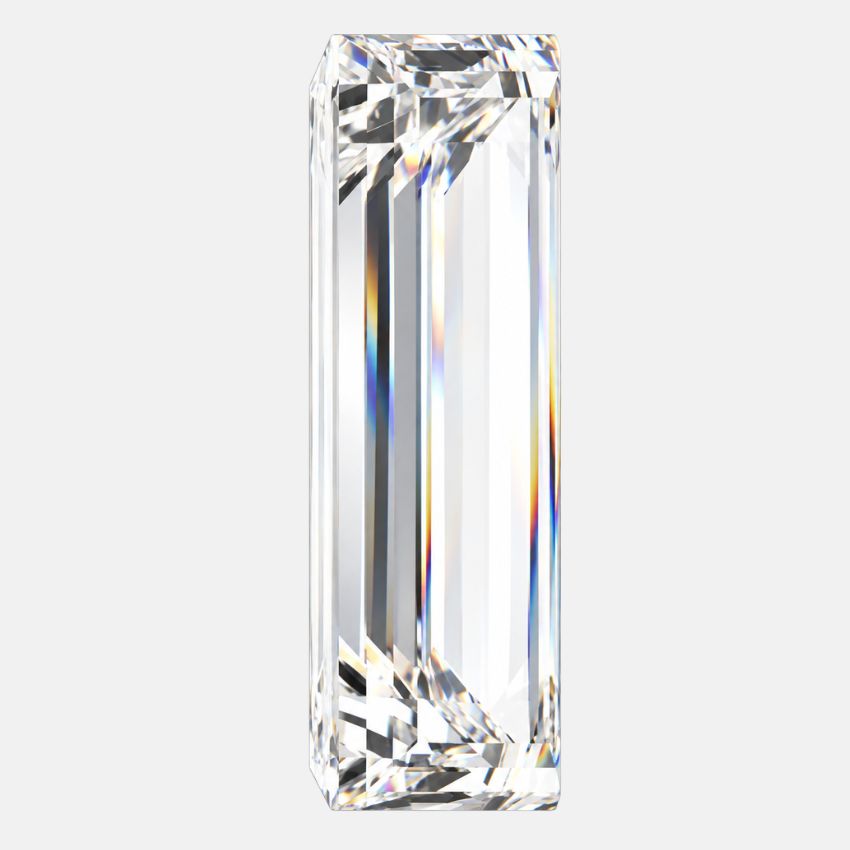 Mirano Jewels 2.07 Carat E Color VVS2 Clarity Baguette Cut Lab Grown Diamond