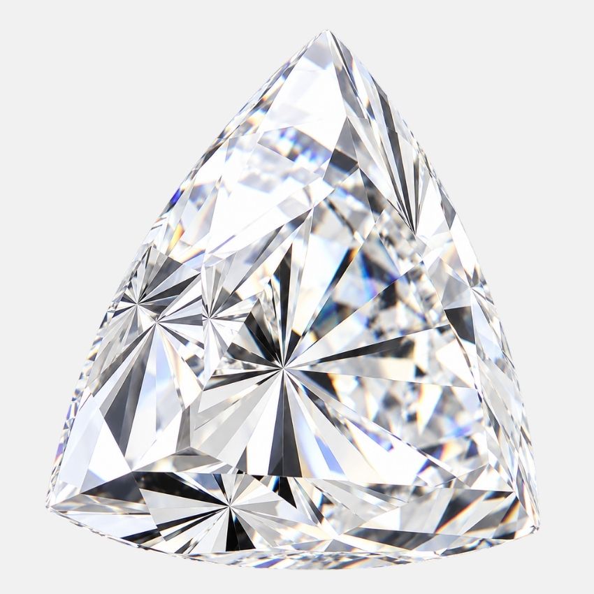 Mirano Jewels 1.99 Carat E Color VVS2 Clarity Triangle Lab Grown Diamond