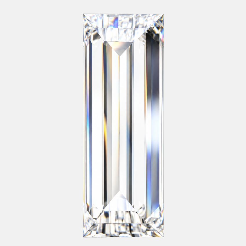 Mirano Jewels 2.07 Carat E Color VVS2 Clarity Baguette Cut Lab Grown Diamond