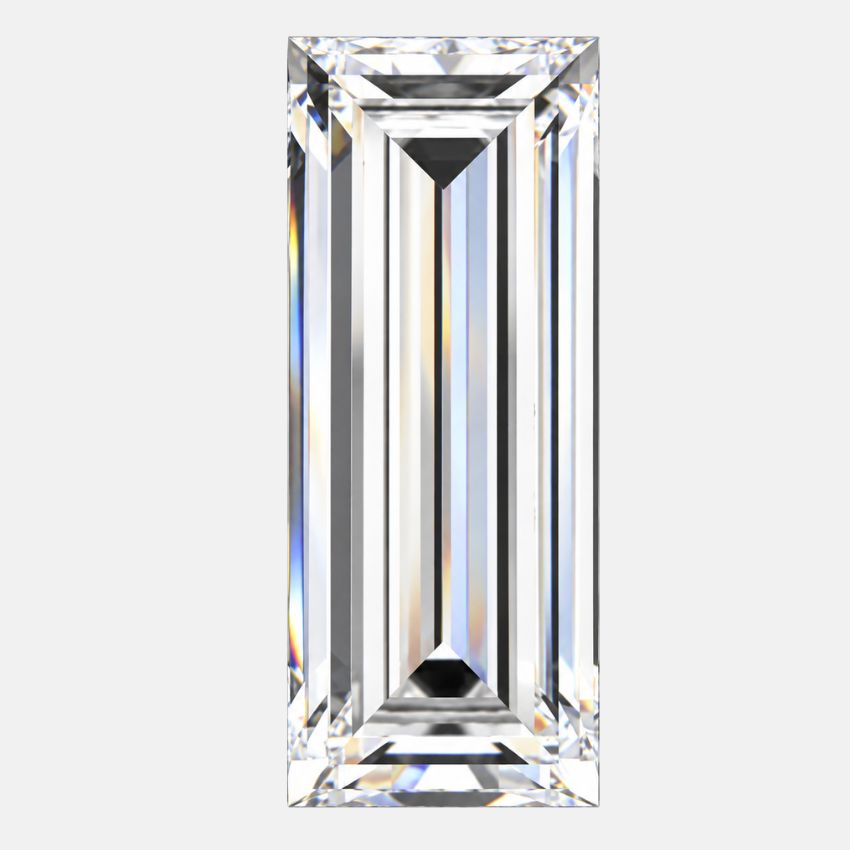 Mirano Jewels 2.07 Carat E Color VVS2 Clarity Baguette Cut Lab Grown Diamond