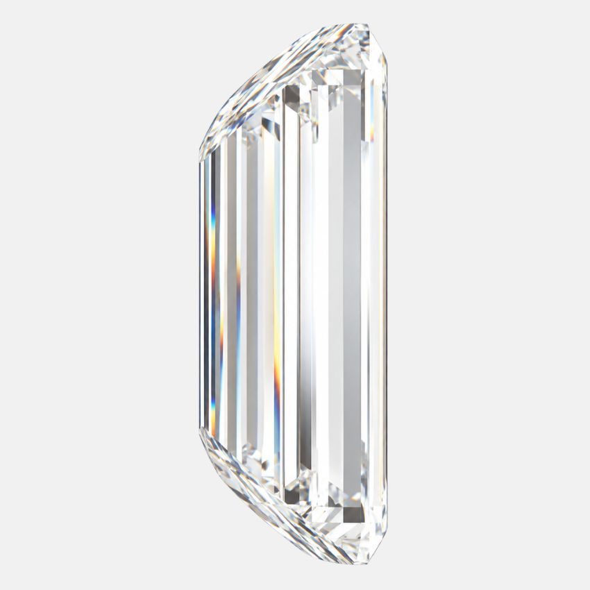 Mirano Jewels 1.70 Carat F Color VS1 Clarity IGI Certified Baguette Lab Grown Loose Diamond