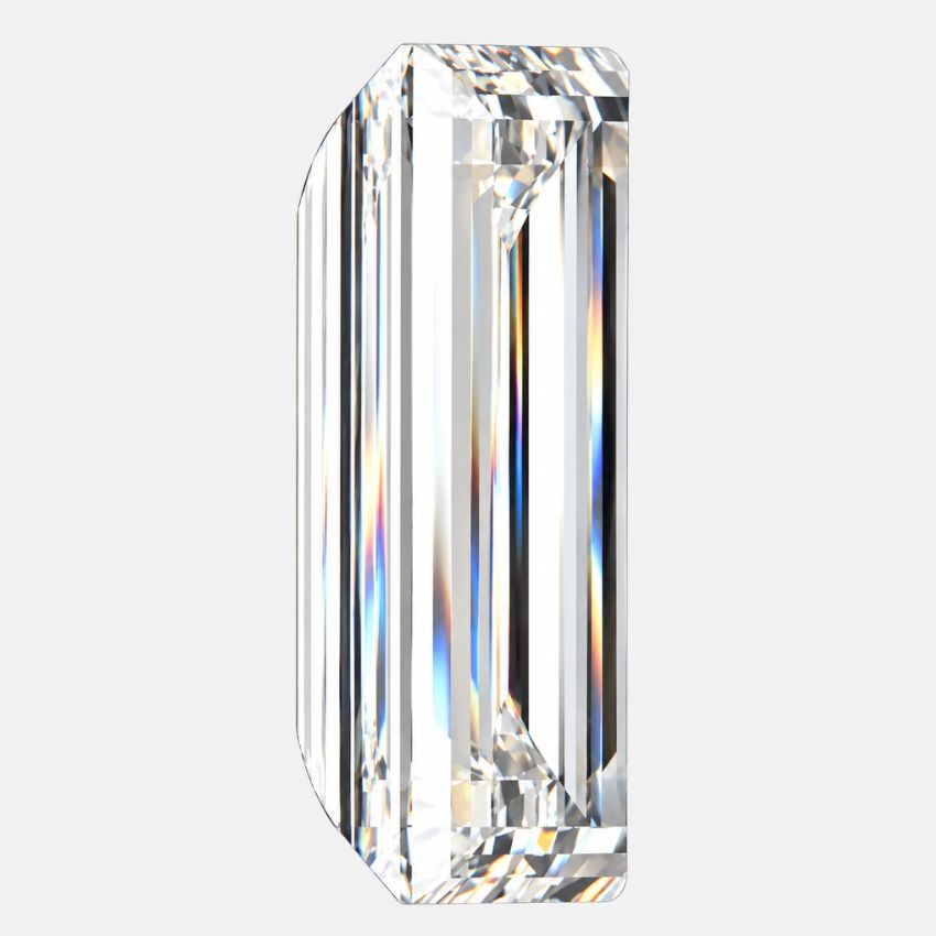 Mirano Jewels 1.70 Carat F Color VS1 Clarity IGI Certified Baguette Lab Grown Loose Diamond