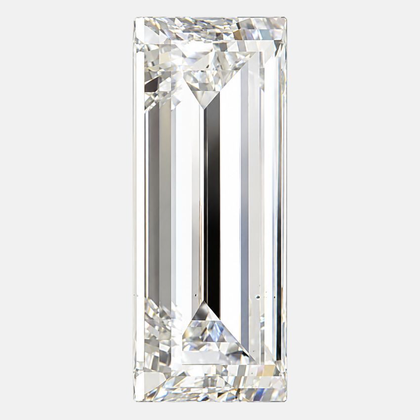Mirano Jewels 1.36 Carat IGI Certified Baguette Cut Lab Grown Diamond E Color VS2 Clarity
