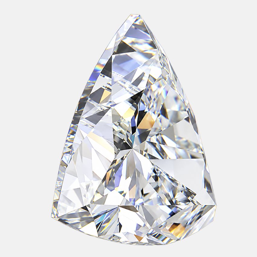 Mirano Jewels 1.01 Carat Triangle Cut Lab Grown Diamond E Color VVS1 Clarity IGI Certified