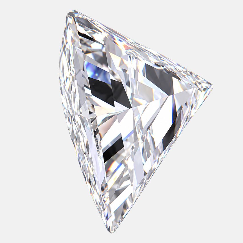 Mirano Jewels 1.60 Carat Triangle Lab Grown Diamond F Color VVS2 Clarity Loose Diamond