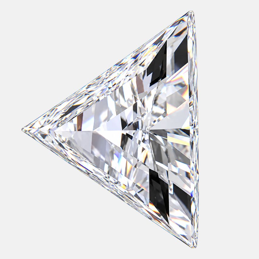 Mirano Jewels 1.60 Carat Triangle Lab Grown Diamond F Color VVS2 Clarity Loose Diamond