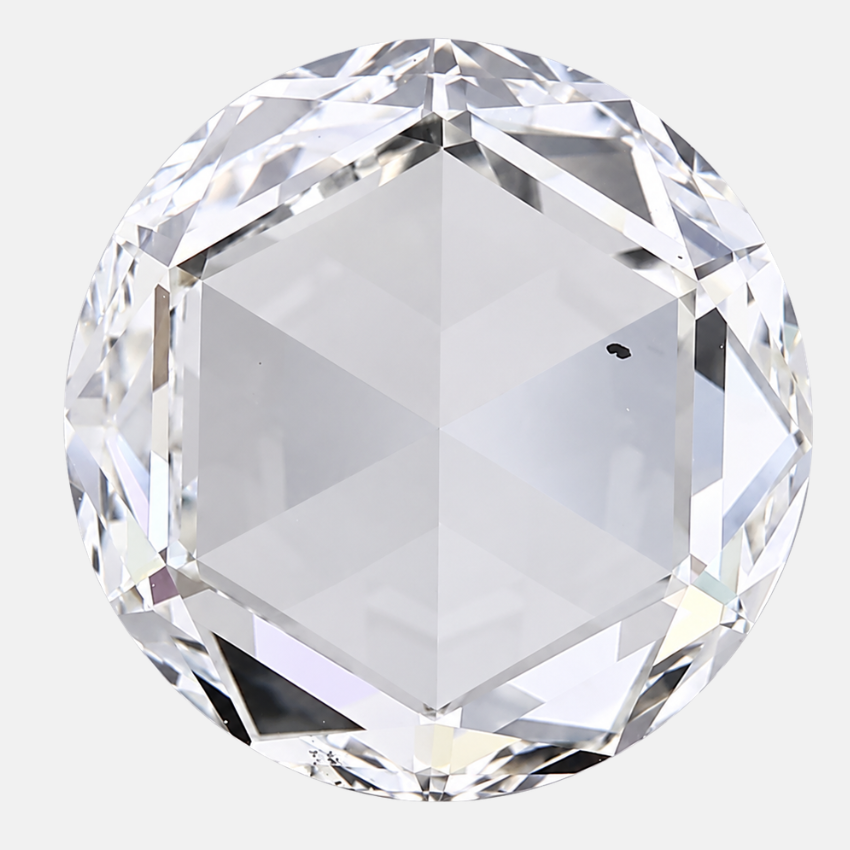 Mirano Jewels 1.10 Carat Rose Cut Lab Grown Diamond E Color VS2 Clarity IGI Certified