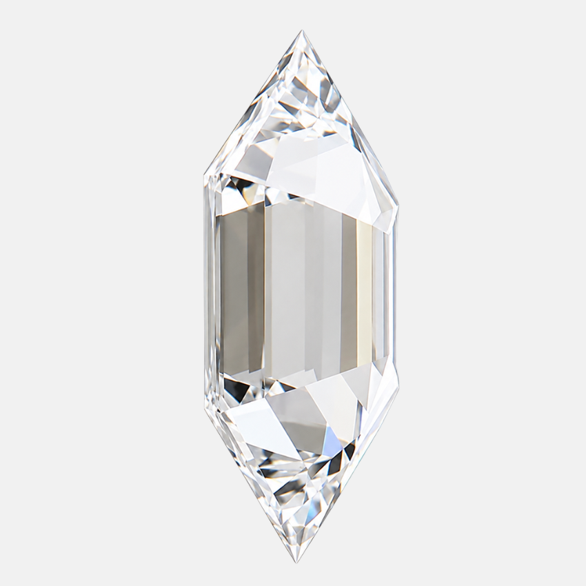 Mirano Jewels 1.02 Carat Lab Grown Hexagonal Diamond E Color VS1 Clarity IGI Certified