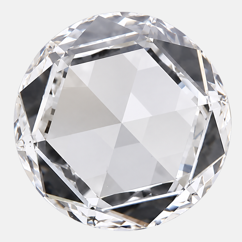Mirano Jewels 1.16 Carat IGI Certified Rose Cut Lab Grown Diamond E Color VVS2 Clarity
