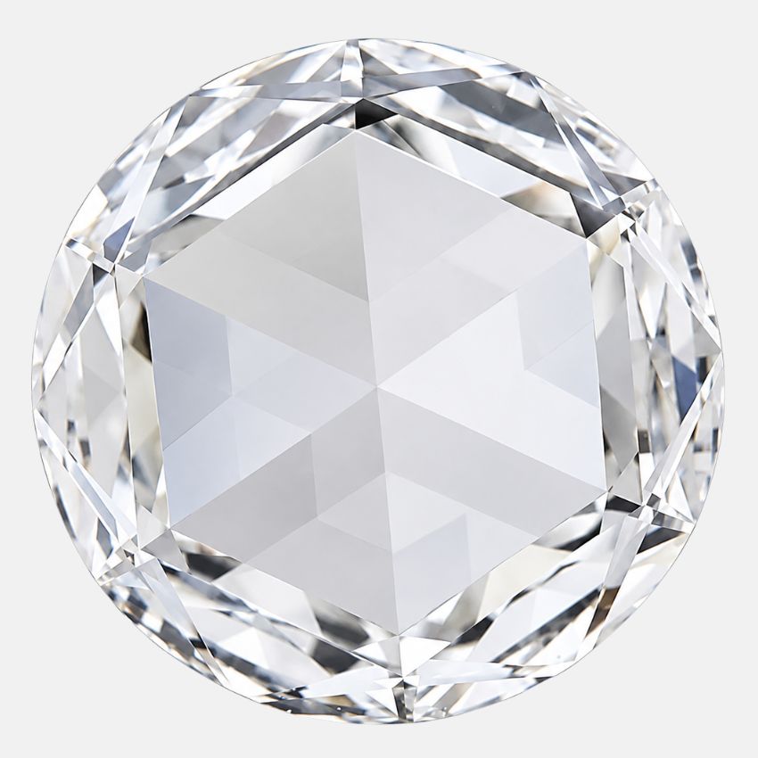 Mirano Jewels 1.19 Carat Lab Grown Rose Cut Diamond E Color VVS2 Clarity IGI Certified