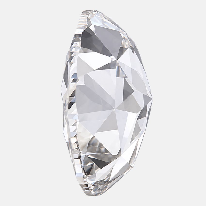 Mirano Jewels 1.80 Carat Rose Cut Lab Grown Loose Diamond F Color VVS2 Clarity IGI Certified