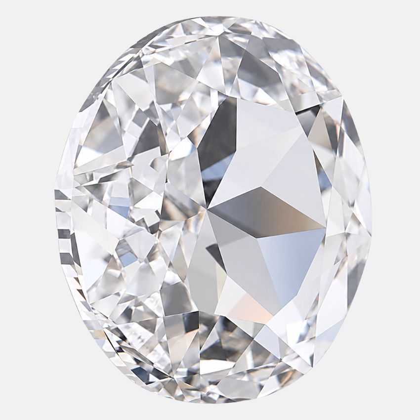 Mirano Jewels 1.80 Carat Rose Cut Lab Grown Loose Diamond F Color VVS2 Clarity IGI Certified