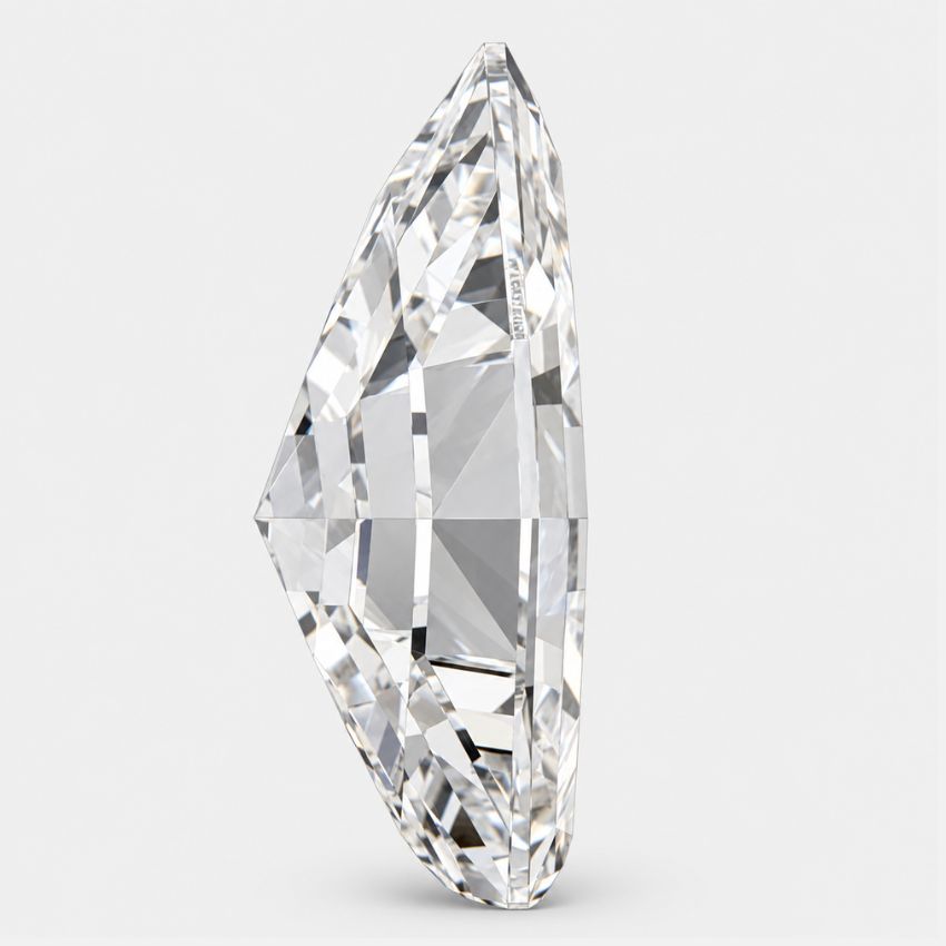 Mirano Jewels 1.08 Carat Lozenge Lab Grown Loose Diamond E Color VVS2 Clarity IGI Certified