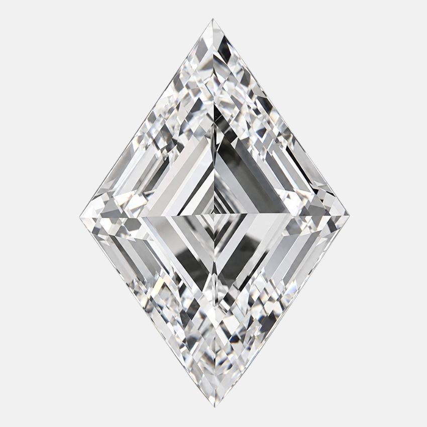 Mirano Jewels 5.08 Carat Lozenge Lab Created Diamond E Color VVS2 Clarity IGI Certified
