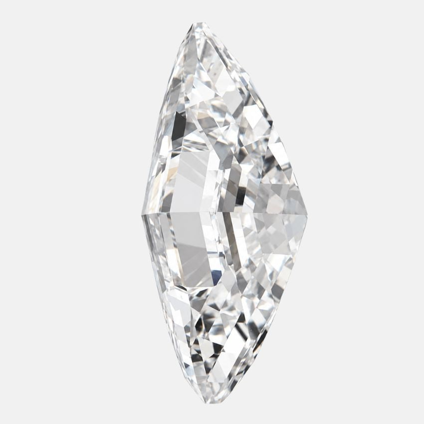 Mirano Jewels 5.08 Carat Lozenge Lab Created Diamond E Color VVS2 Clarity IGI Certified