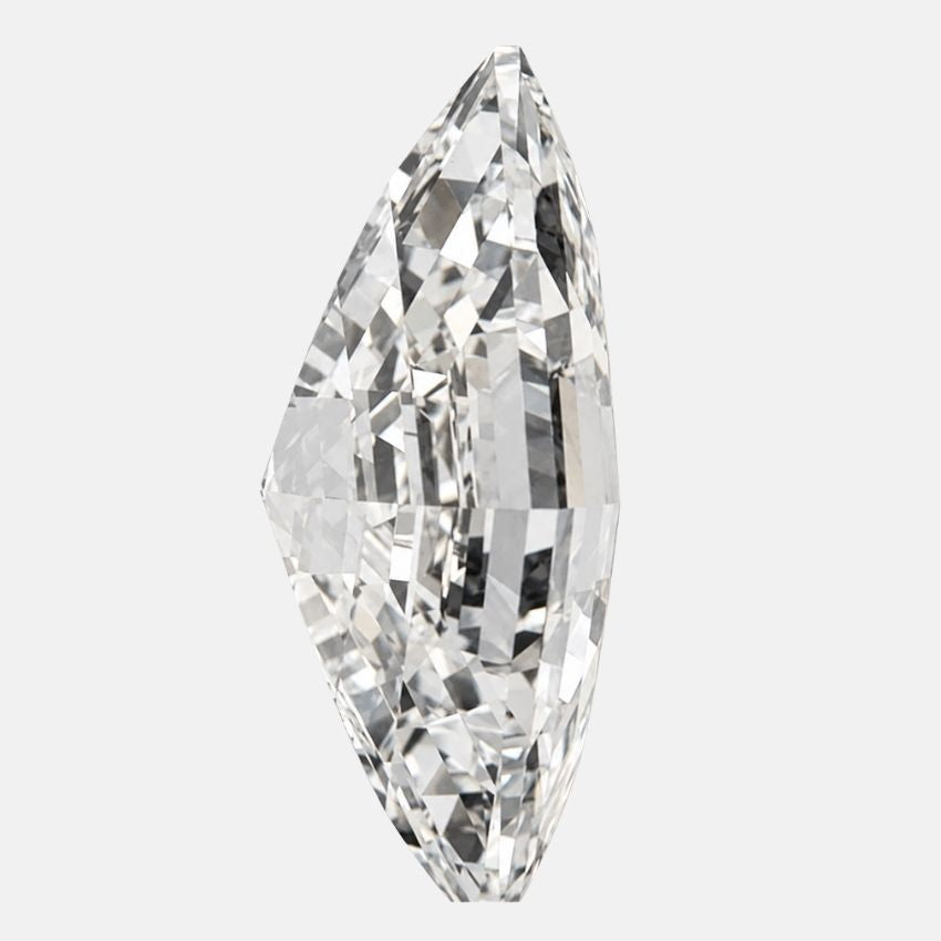 Mirano Jewels 5.08 Carat Lozenge Lab Created Diamond E Color VVS2 Clarity IGI Certified