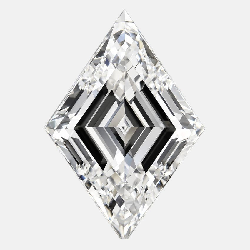 Mirano Jewels 3.09 Carat Lozenge Lab Created Diamond E Color VVS2 Clarity IGI Certified