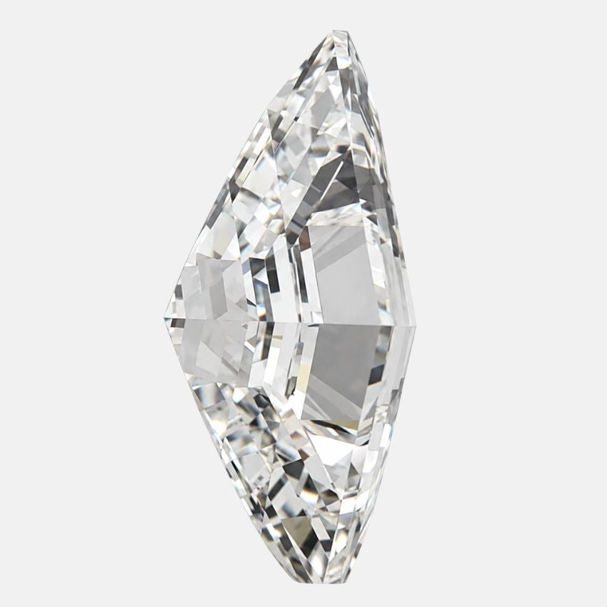 Mirano Jewels 3.09 Carat Lozenge Lab Created Diamond E Color VVS2 Clarity IGI Certified