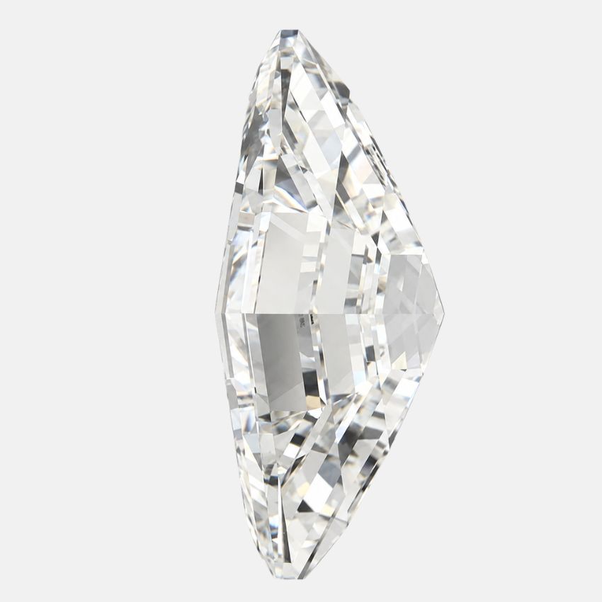 Mirano Jewels 4.22 Carat Lozenge Lab Grown Diamond F Color VVS2 Clarity IGI Certified