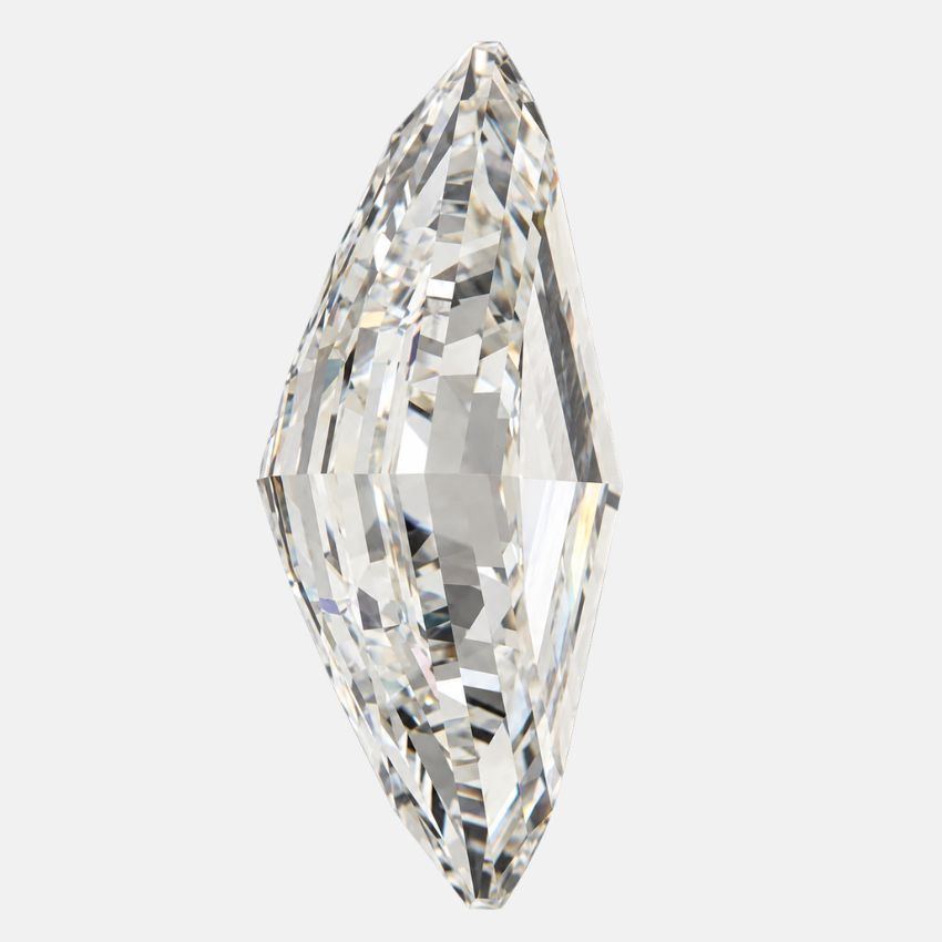 Mirano Jewels 4.22 Carat Lozenge Lab Grown Diamond F Color VVS2 Clarity IGI Certified