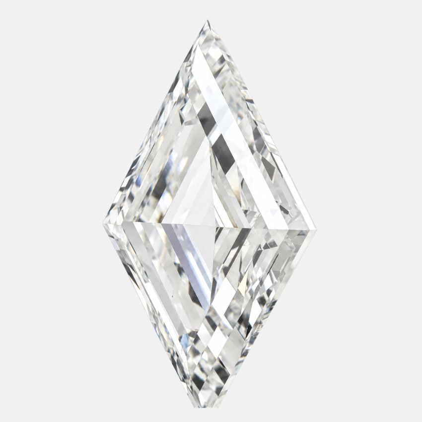 Mirano Jewels 2.08 Carat Lozenge Lab Grown Loose Diamond F Color VVS2 Clarity IGI Certified