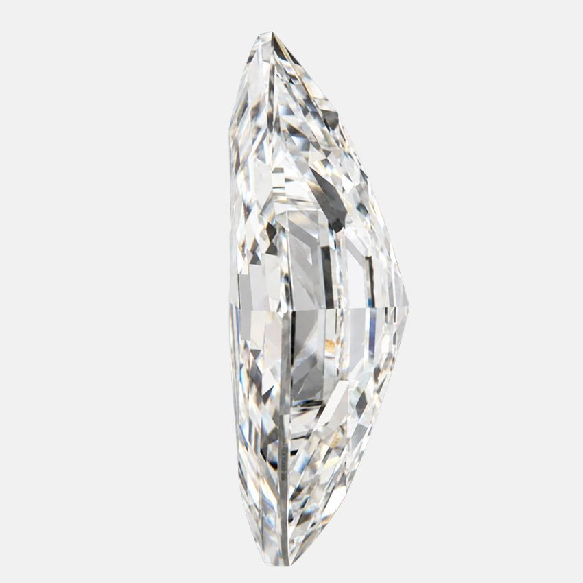 Mirano Jewels 2.08 Carat Lozenge Lab Grown Loose Diamond F Color VVS2 Clarity IGI Certified