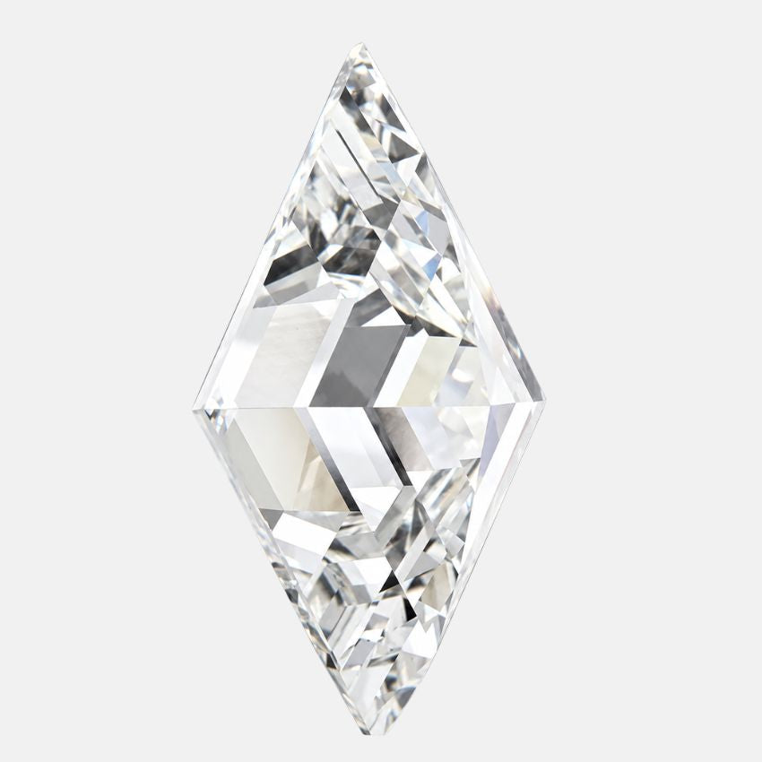 Mirano Jewels 2.08 Carat Lozenge Lab Grown Loose Diamond F Color VVS2 Clarity IGI Certified