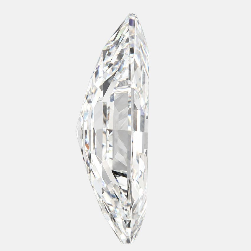 Mirano Jewels 2.08 Carat Lozenge Lab Grown Loose Diamond F Color VVS2 Clarity IGI Certified