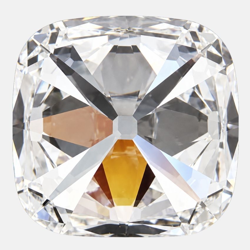Mirano Jewels 3.08 Carat Old Miner Lab Created Diamond E Color VS1 Clarity IGI Certified